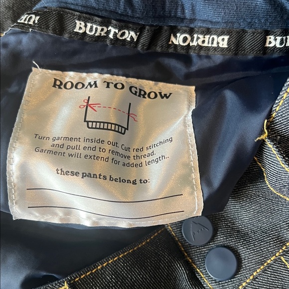 Burton Room to Grow Exile Cargo Dry Ride Snowboard Pants - Picture 12 of 16